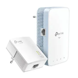 Produktfoto för TP-Link - PowerLine adaptersats - HomePlug AV (HPAV), HomePlug AV (HPAV) 2.0, IEEE 1901 - vägginsticksbar