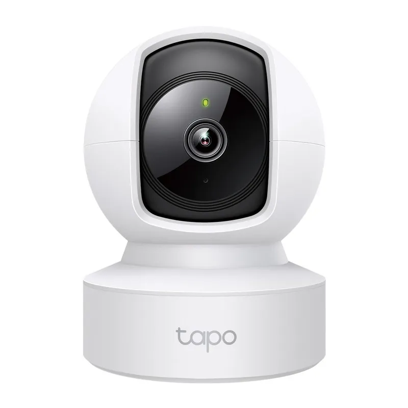 Alternativ bild 0 för TP-Link Tapo C212, IP-säkerhetskamera, inomhus, trådbunden och trådlös, Amazon Alexa och Google Assistant, tak/vägg/skrivbord, vit
