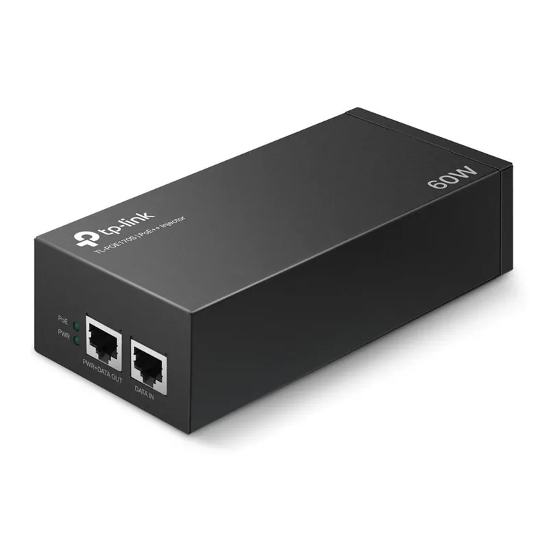 Alternativ bild 0 för TP-Link TL-POE170S, Gigabit Ethernet, 10,100,1000 Mbit/s, IEEE 802.3ab, IEEE 802.3af, IEEE 802.3at, IEEE 802.3bt, IEEE 802.3i, IEEE 802.3u, Cat3, Cat4, Cat5, Cat5e, Cat6, Sort, FCC, CE, RoHS