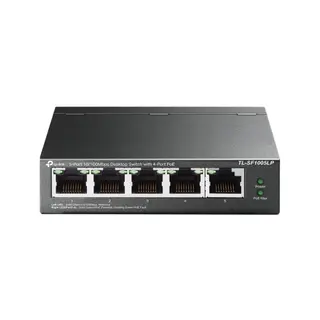 Produktfoto för TP-Link TL-SF1005LP 5-Port 10/100Mbps Desktop PoE Switch with 4-Port PoE (41W)