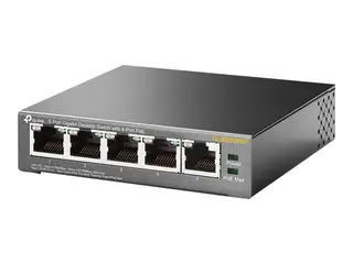 Produktfoto för TP-Link TL-SG1005P - Switch - ikke administreret - 4 x 100/1000  PoE 56W + 1 x 10/100/1000