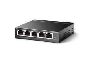 Produktfoto för TP-Link TL-SG105PE, hanterad, L2, Gigabit Ethernet (10/100/1000), Strömförsörjning via Ethernet (PoE) stöd