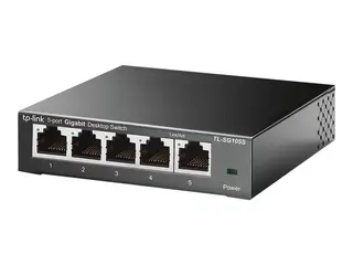 Produktfoto för TP-Link TL-SG105S - Switch - 5 x 10/100/1000 - skrivbordsmodell