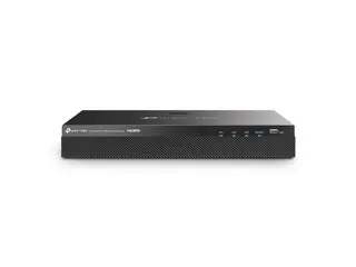 Produktfoto för TP-Link VIGI NVR2016H-16P, 16 kanaler, 3840 x 2160 pixlar, 16 kanaler, 720p, 1080p, HDMI Output Resolution: 1 Channel, Resolution: 1280x720/60Hz, 1280x1024/60Hz, 1440x900/60Hz,..., G.711 A-law, G.711 µ-law, G.726