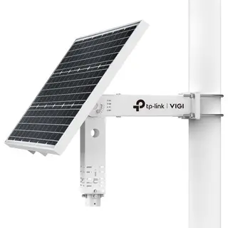 Produktfoto för TP-Link VIGI SP9030, Solpanel, Utomhus, Vit, IP66, Kabel, 10,100 Mbit/s