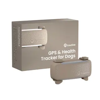 Produktfoto för Tractive GPS & Health Tracker för Hundar Brun