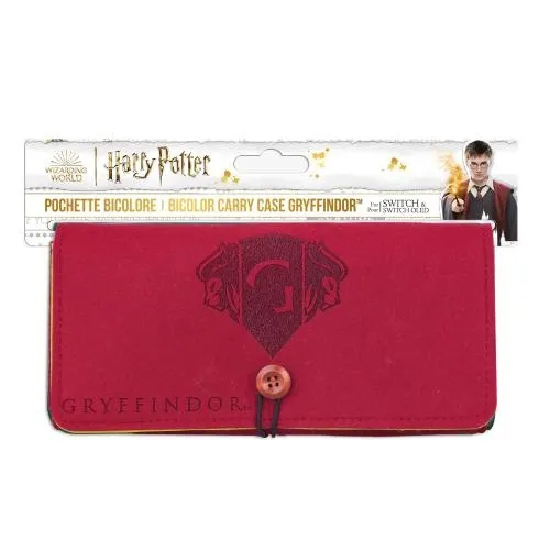 Alternativ bild 0 för Trade Invaders Harry Potter - Gryffindor Switch Felt Pouch - Red - Bag - Nintendo Switch
