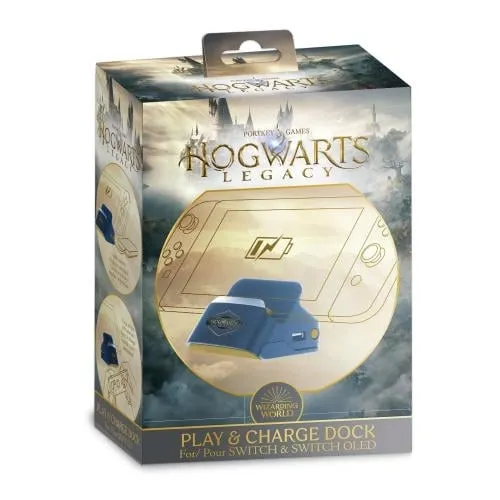 Alternativ bild 0 för Trade Invaders Harry Potter-Switch-Dock and Stand 2 in 1-Recharge Support+TV Connection-Hogwarts Legacy - Nintendo Switch