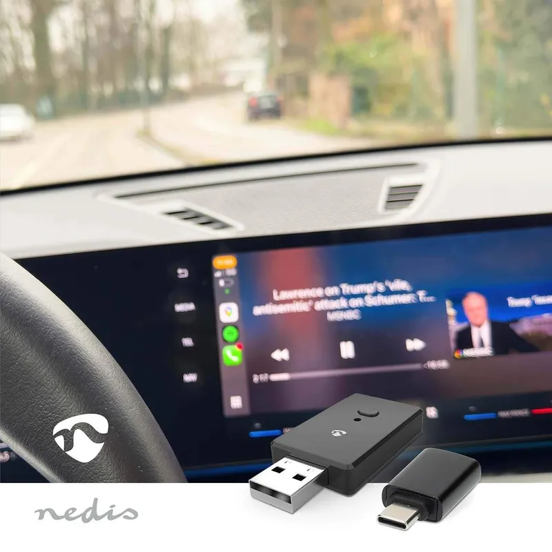 Bild 2 för Trådlös bilstereoadapter, Android Auto och Carplay