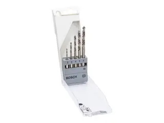 Produktfoto för TRÄBORRSET 1/4 6-KANT O2-3-4-5 TRÄBORR MED 1/4 TUMS FÄSTE | Beijerbygg Byggmaterial