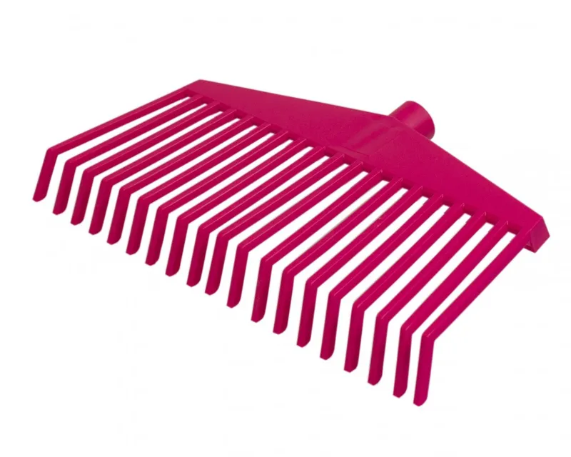 Bild 1 för Trädgårdsräfsa ergonomisk, cerise