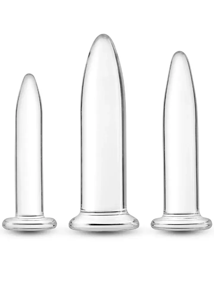 Bild 2 för Trainer Kit Clear Glass Glasdildo