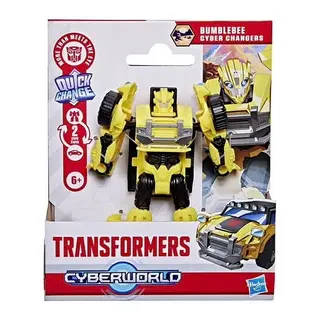 Produktfoto för Transformers Cyberworld Cyber Changer Bumblebee - Transformers -  Leksaksaffären