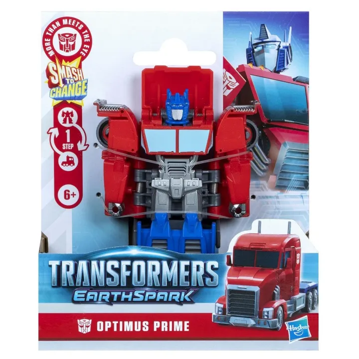 Alternativ bild 0 för Transformers Earthspark Smash to Change Optimus Prime