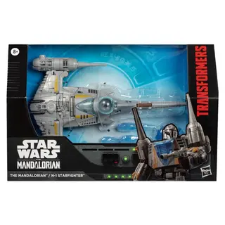 Produktfoto för Transformers Star Wars The Mandalorian N-1 Starfighter