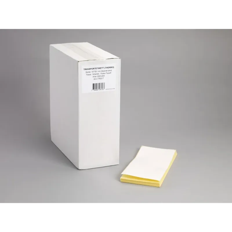Alternativ bild 0 för Transportetiketter 105x251mm 2000st