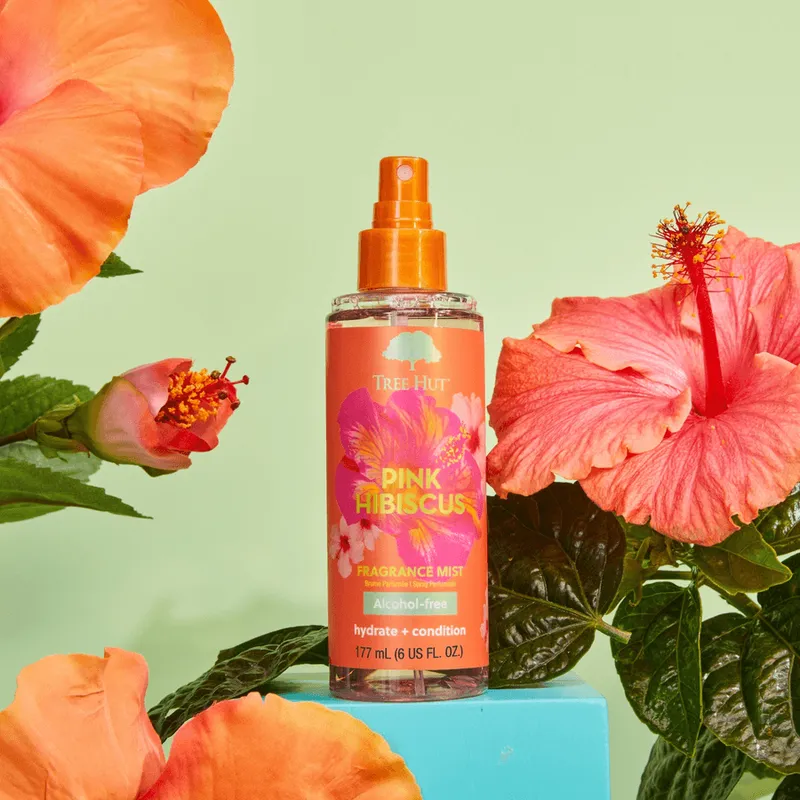 Bild 5 för Tree Hut Fragrance Mist Pink Hibiscus 177ml