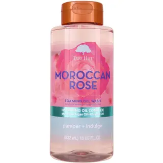 Produktfoto för Tree Hut Moroccan Rose Foaming Gel Wash 532 ml