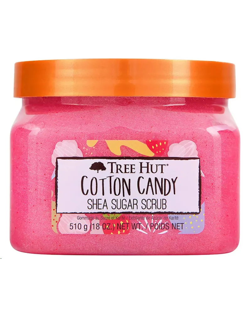 Alternativ bild 0 för Tree Hut Shea Sugar Scrub Cotton Candy Shea Sugar Scrub - 510 g
