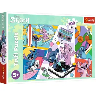 Produktfoto för Trefl Disney Lilo & Stitch Pussel Memories 100-bitar