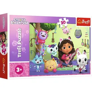 Produktfoto för Trefl Gabby's Dollhouse Pussel (30-bitar)
