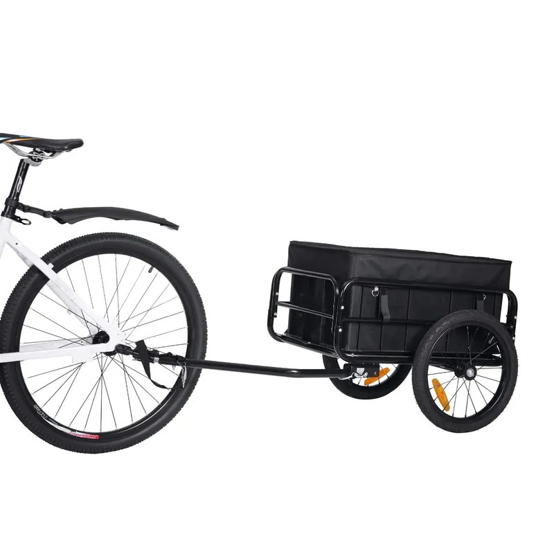 Bild 2 för Trekker cykelkärra med en plastlåda