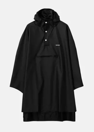 Produktfoto för Tretorn Pu Light Rainponcho Jet Black