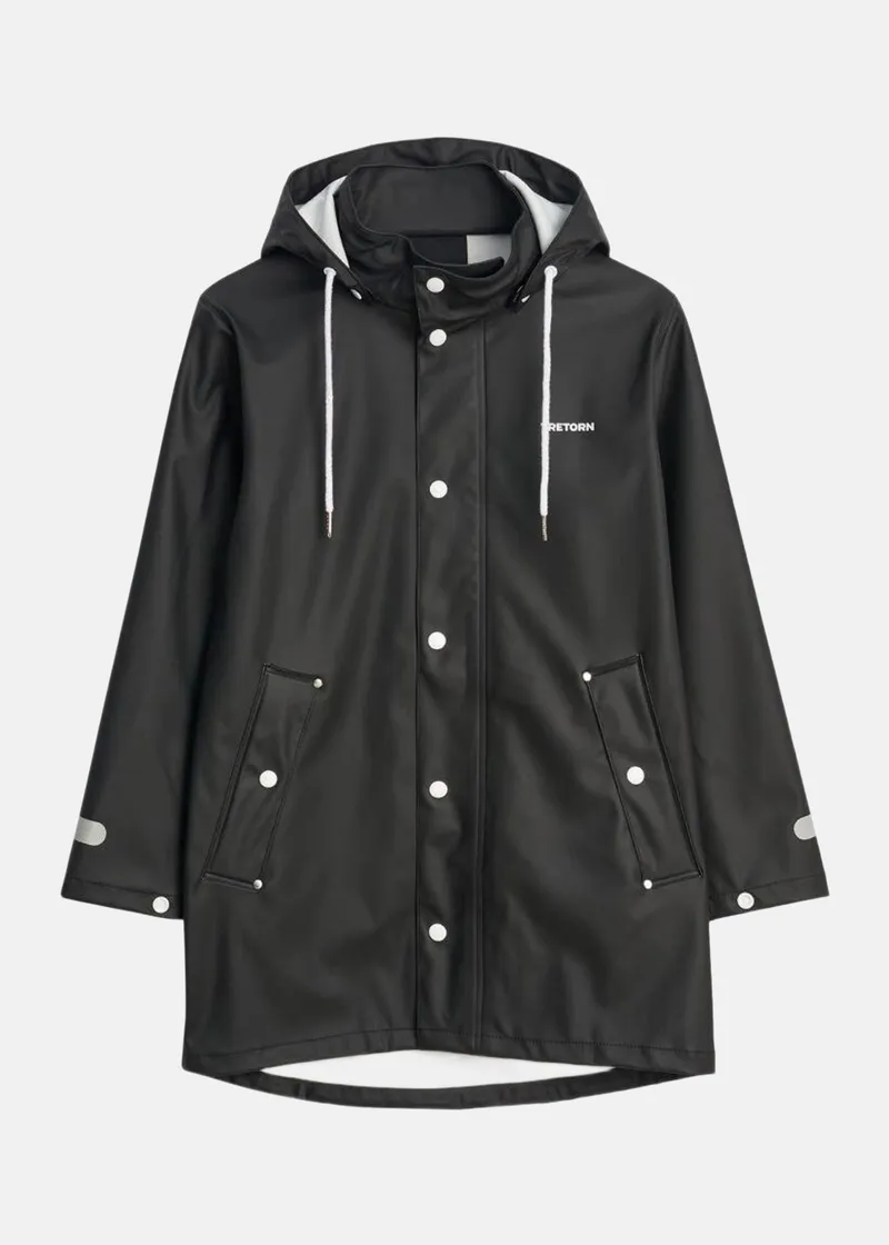 Bild 1 för Tretorn Wings Rain Jacket Kids Black