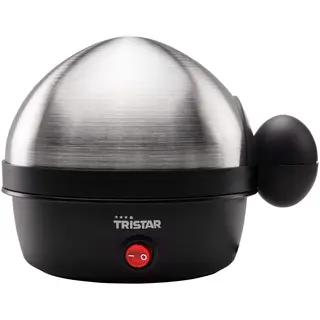 Produktfoto för Tristar EK-3076 - Äggkokare - 360 W - rostfritt stål/svart