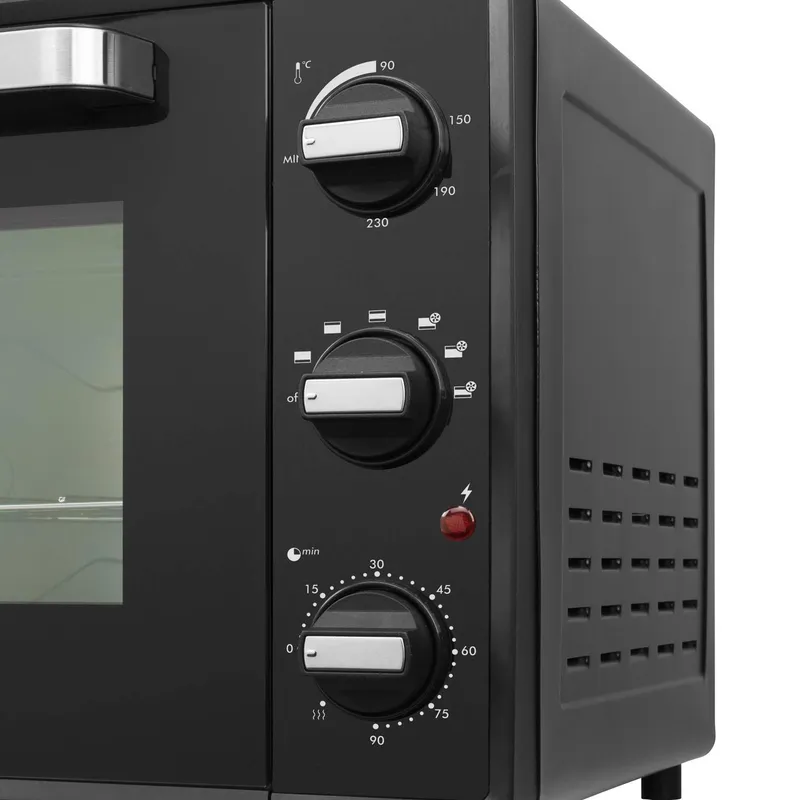Bild 2 för Tristar OV-3635, 48 l, Svart, Rostfritt stål, Fristående, Rotations-, 0 - 230 ° C, Metall