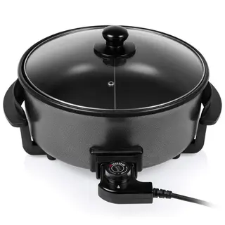 Produktfoto för Tristar PZ-9135, Rund, Svart, Stål, Glas, 5 l, 220 ° C