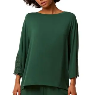 Produktfoto för Triumph Aura Spotlight Top Mörkgrön modalfiber 40 Dam