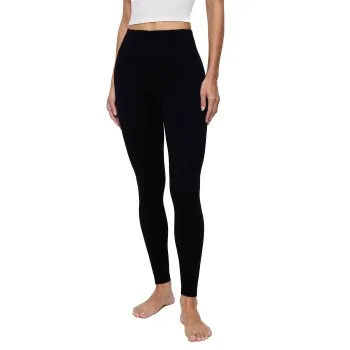 Alternativ bild 0 för Triumph Beauty Layers Wool Leggings Svart ull X-Large Dam