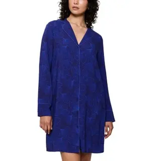 Produktfoto för Triumph Boyfriend Fit Nightdress Mörkblå viskos 38 Dam