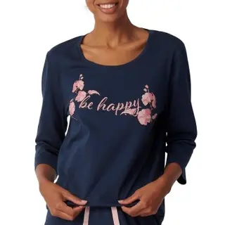 Produktfoto för Triumph Lounge Me Cotton Top Mörkblå bomull 40 Dam