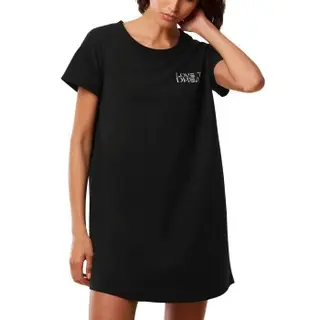 Produktfoto för Triumph Nightdress Short Sleeve Svart bomull 36 Dam