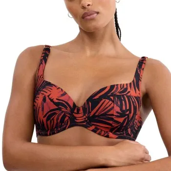 Alternativ bild 0 för Triumph Summer Palm Wired Bikini Top Flerfärgad F 40 Dam