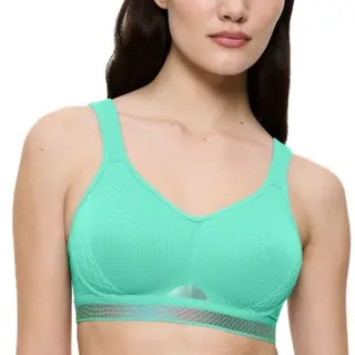 Produktfoto för Triumph Triaction Cardio Flow P Ex BH Turkos B 90 Dam