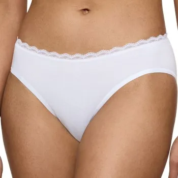 Alternativ bild 0 för Triumph Trosor Feel Of Cotton Tai Vit bomull 48 Dam