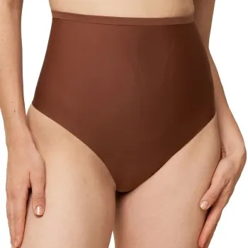 Alternativ bild 0 för Triumph Trosor Shape Smart Highwaist Thong Brun Large Dam