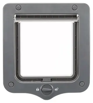 Produktfoto för Trixie 2-Way cat flap, 20 × 22 cm Grey