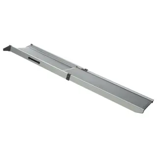 Produktfoto för TRIXIE 3940, Husdjursramp, utomhus, hund, aluminium, plast, grått, enfärgat
