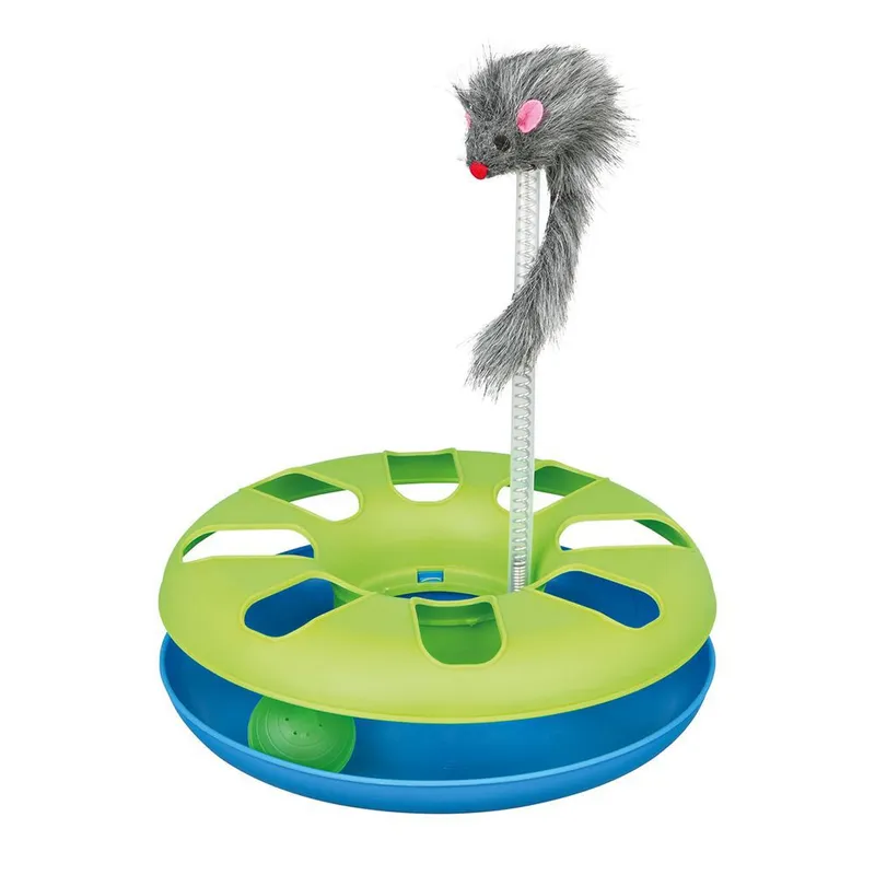 Alternativ bild 0 för Trixie Aktiveringsleksak Crazy Circle Mus