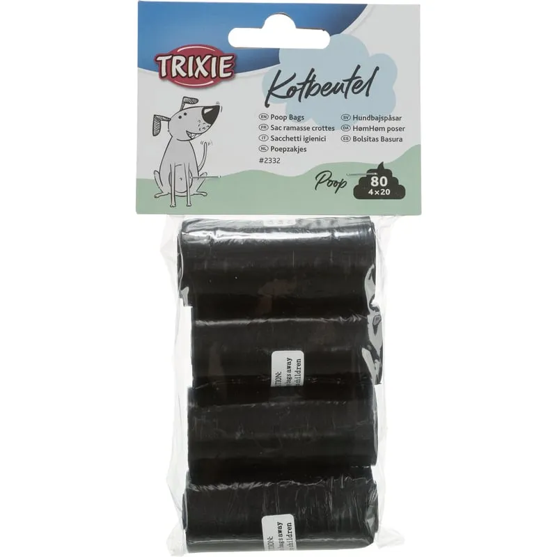 Bild 1 för Trixie Bajspåsar 4 rullar x 20 st