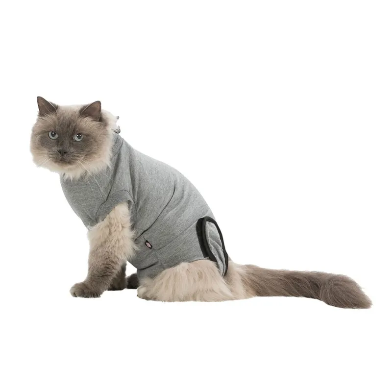 Bild 1 för Trixie Beskyttelsesdragt til katte, M-L, grå