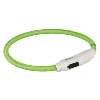 Produktfoto för Trixie Blixtljusring USB, XS-S: 35 cm/ø 7 mm, grön