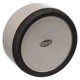 Produktfoto för Trixie Bowl rubber band ceramic 0.75 l/ø 16 cm grey