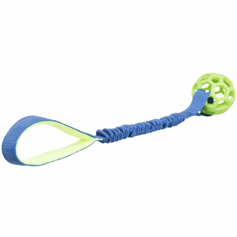 Bild 1 för Trixie Bungee Tugger med bold, ø 9/48 cm, ass. farver