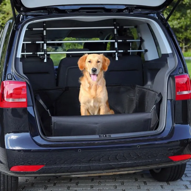 Bild 2 för Trixie Car boot cover with high side panels 1.64 × 1.25 m black