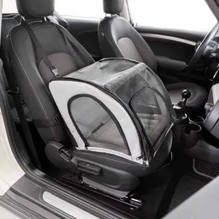 Produktfoto för Trixie Car seat 44 × 37 × 40 cm grey/black